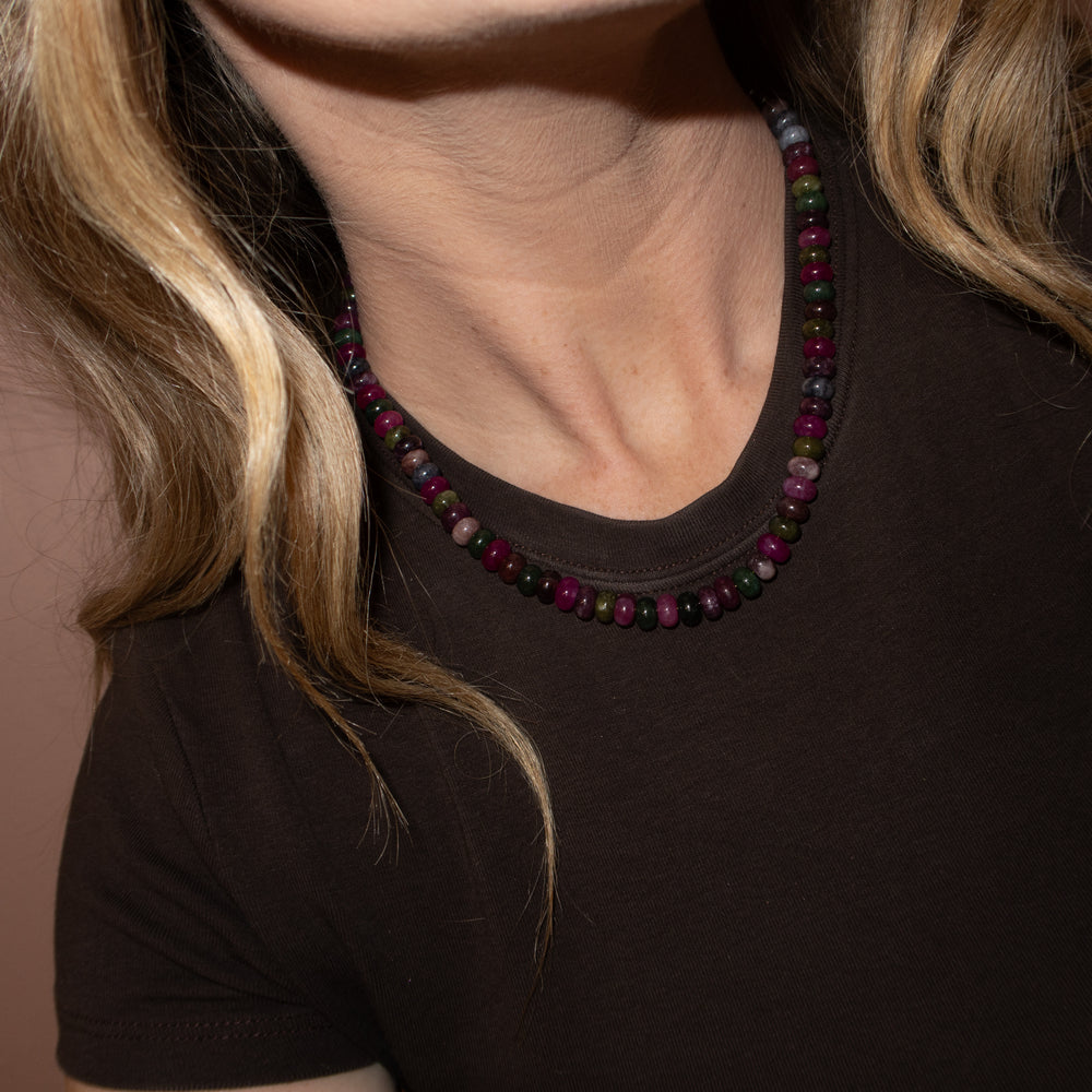 Warm autumn necklace